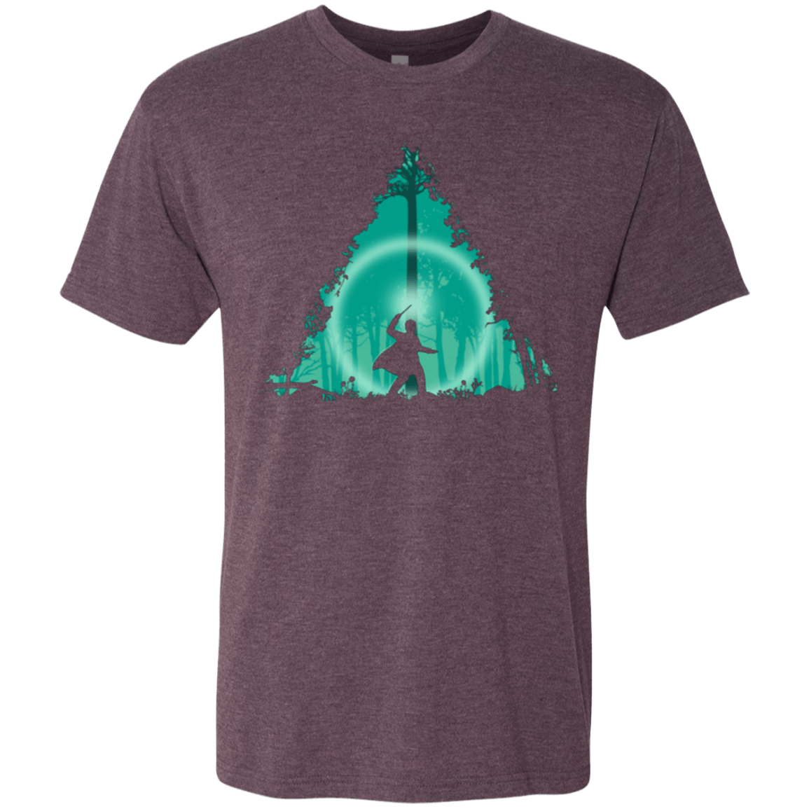 T-Shirts Vintage Purple / Small Hallowed Ground Men's Triblend T-Shirt