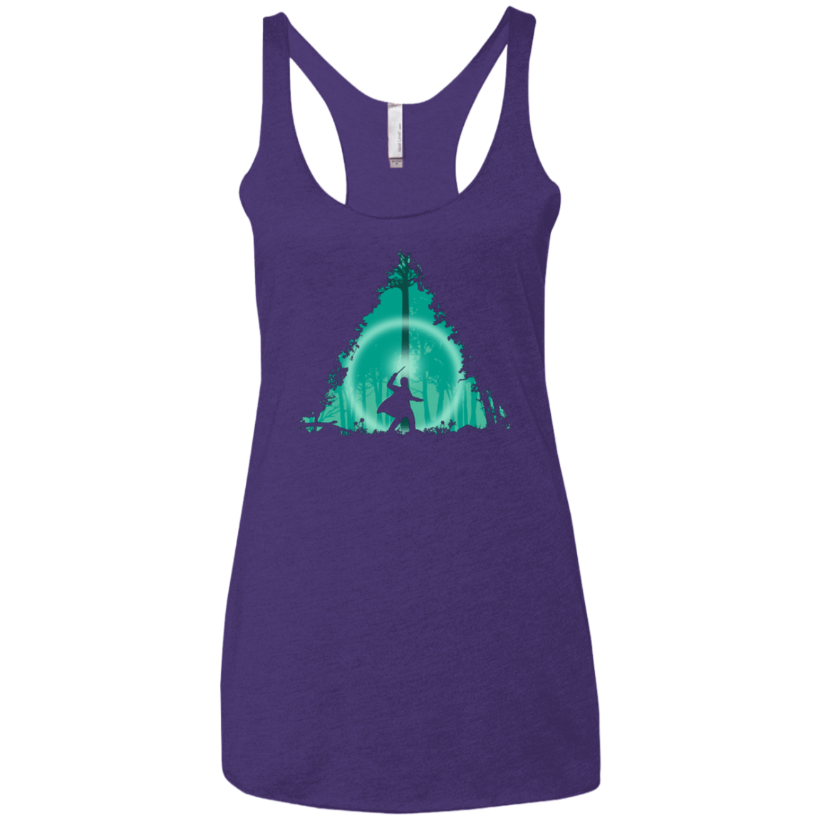 T-Shirts Purple / X-Small Hallowed Ground Women's Triblend Racerback Tank