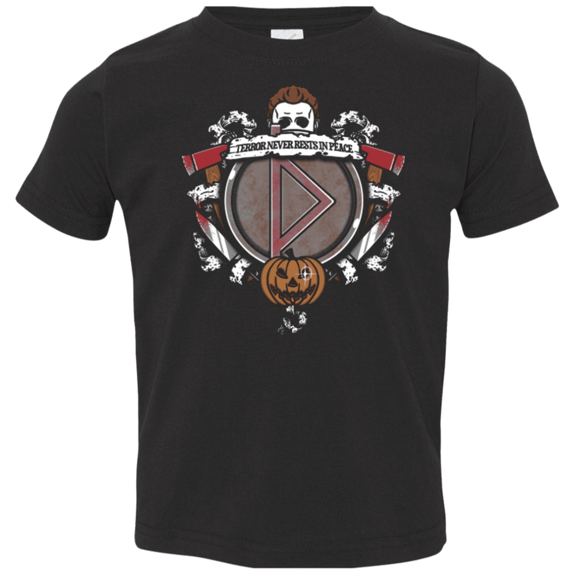 T-Shirts Black / 2T Halloween Crest Toddler Premium T-Shirt