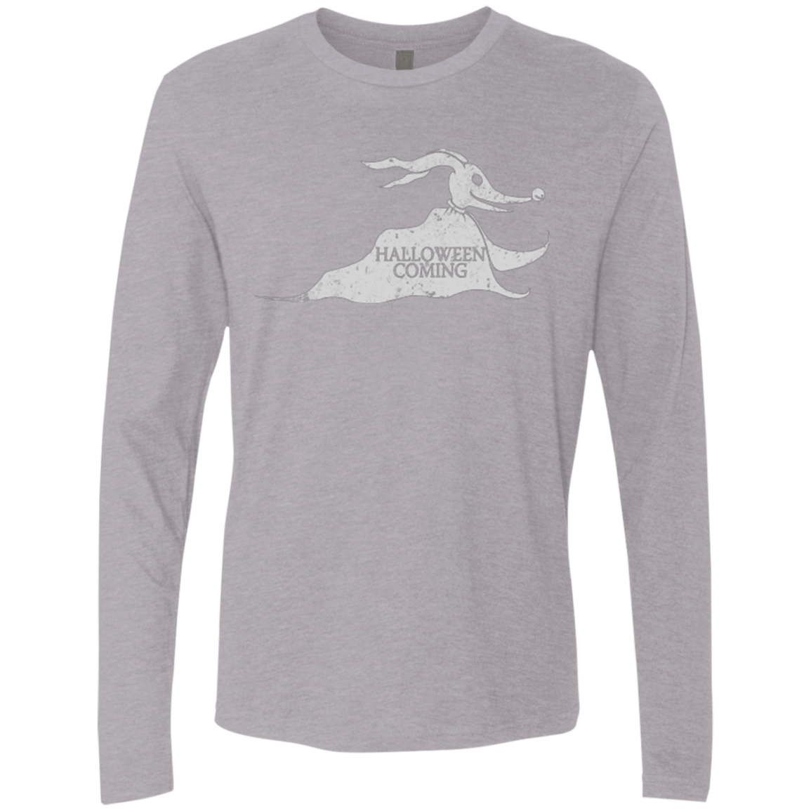 T-Shirts Heather Grey / Small Halloween Is Coming Men's Premium Long Sleeve