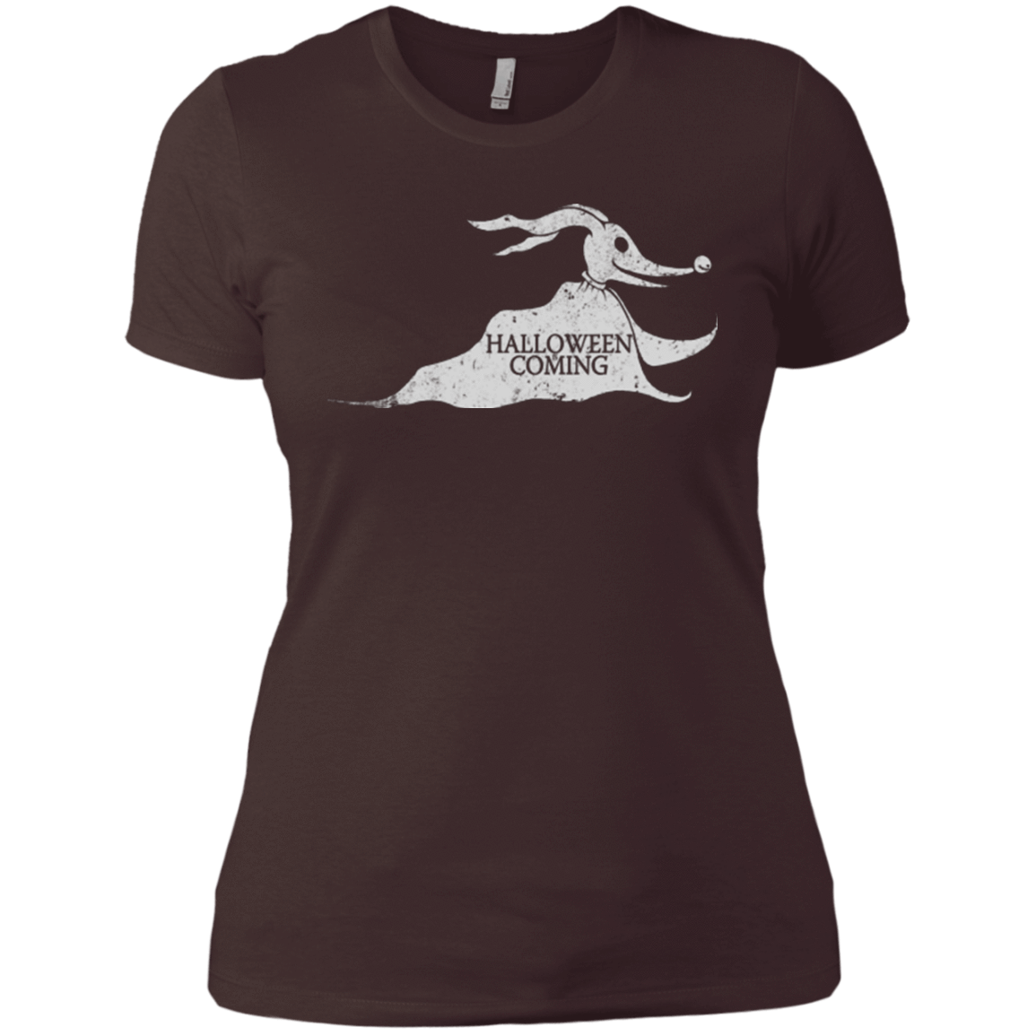 T-Shirts Dark Chocolate / X-Small Halloween Is Coming Women's Premium T-Shirt
