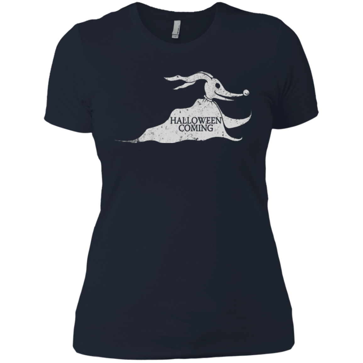 T-Shirts Midnight Navy / X-Small Halloween Is Coming Women's Premium T-Shirt