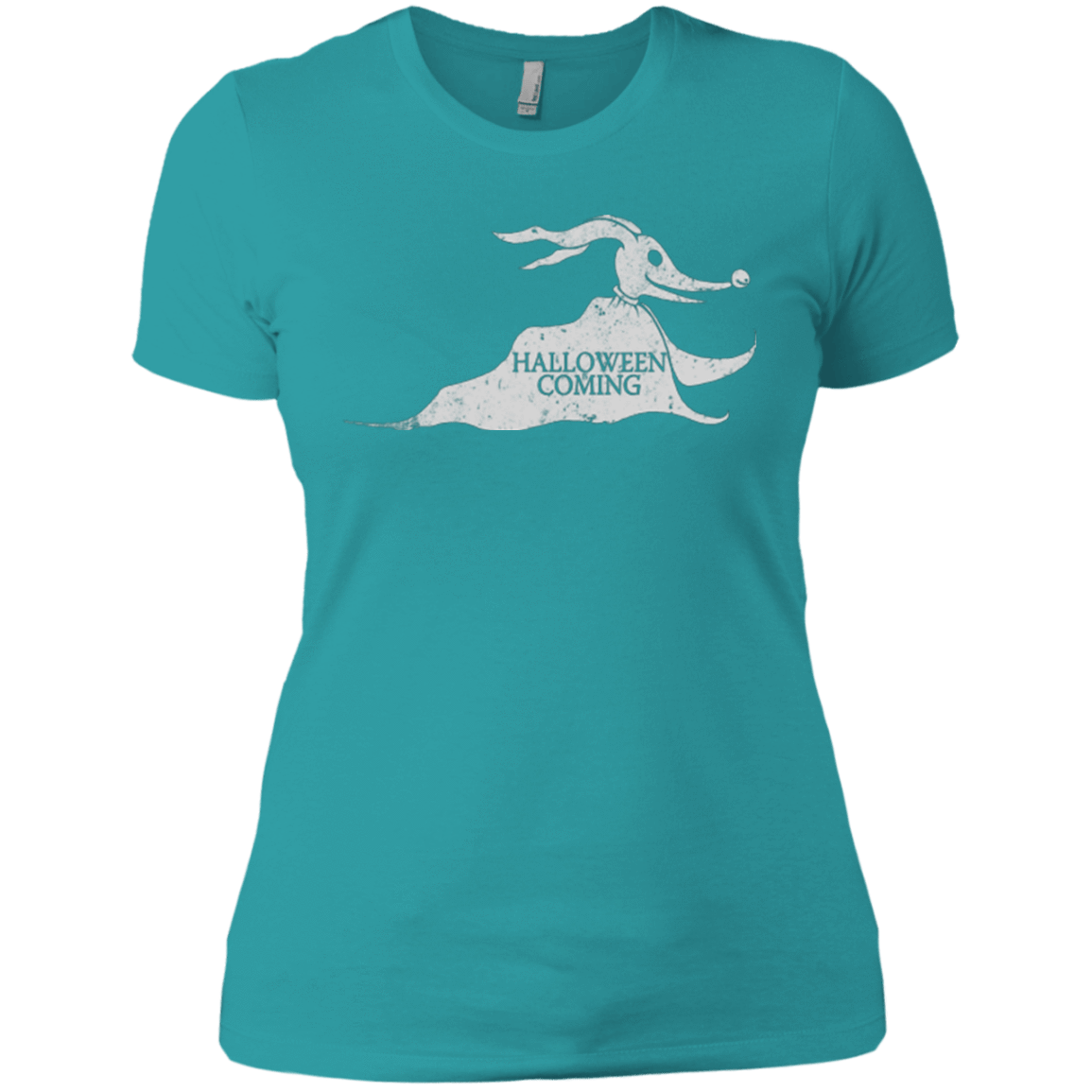 T-Shirts Tahiti Blue / X-Small Halloween Is Coming Women's Premium T-Shirt