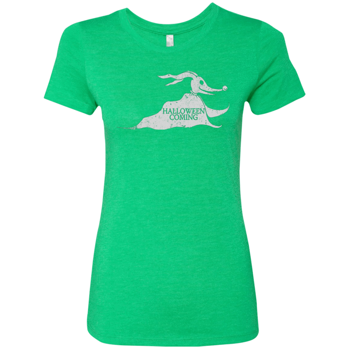 T-Shirts Envy / Small Halloween Is Coming Women's Triblend T-Shirt
