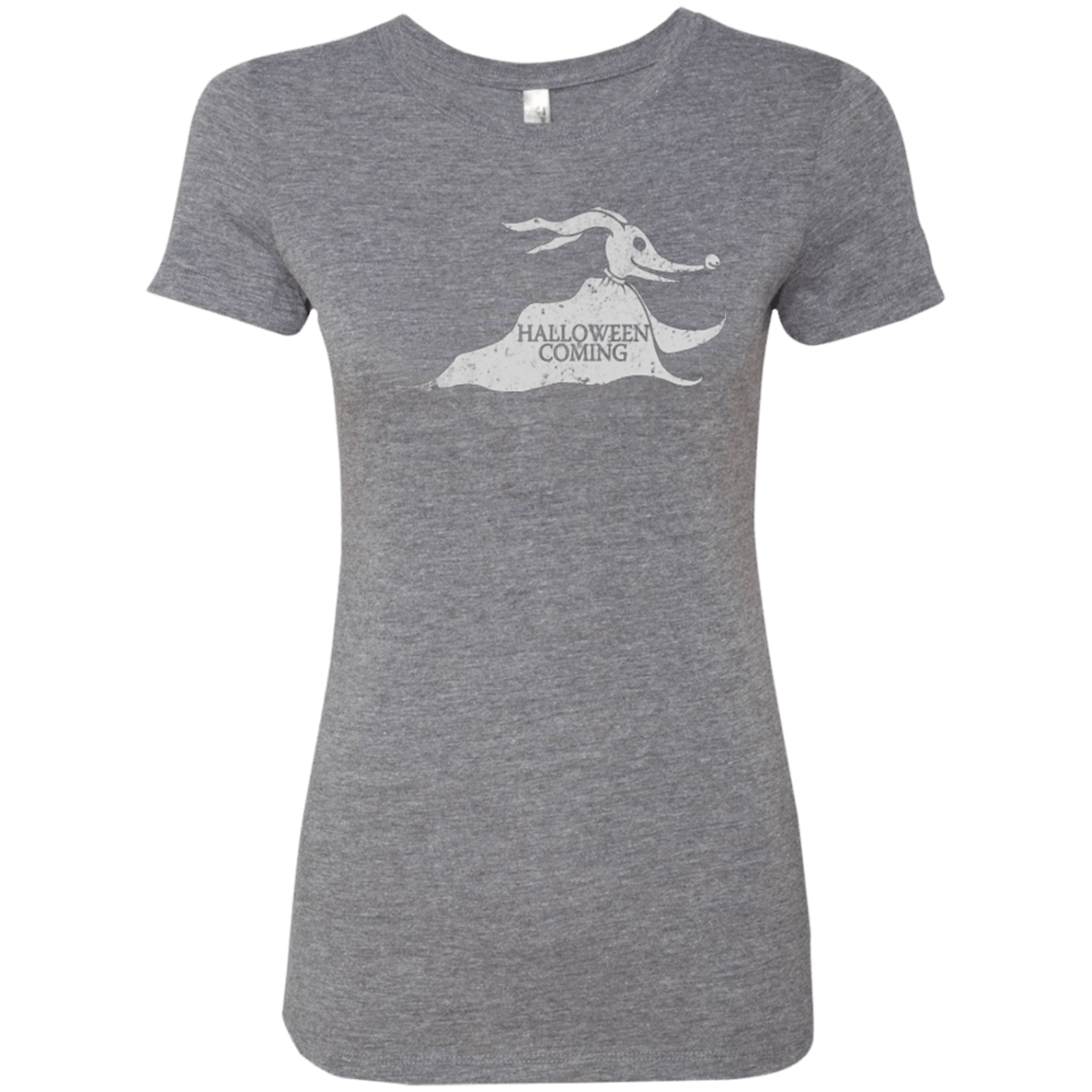 T-Shirts Premium Heather / Small Halloween Is Coming Women's Triblend T-Shirt