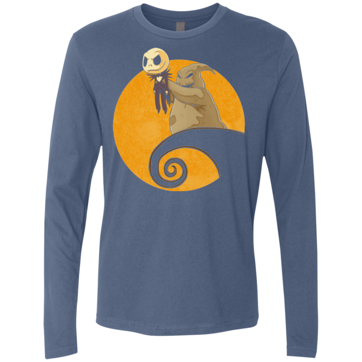 T-Shirts Indigo / Small Halloween King Men's Premium Long Sleeve