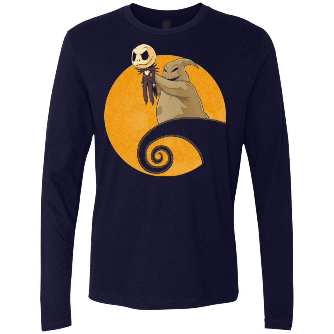 T-Shirts Midnight Navy / Small Halloween King Men's Premium Long Sleeve