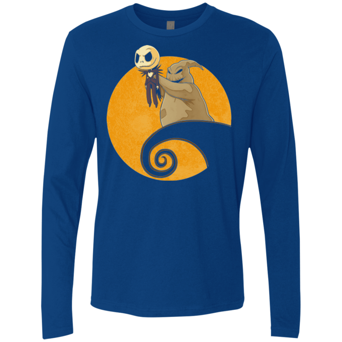 T-Shirts Royal / Small Halloween King Men's Premium Long Sleeve