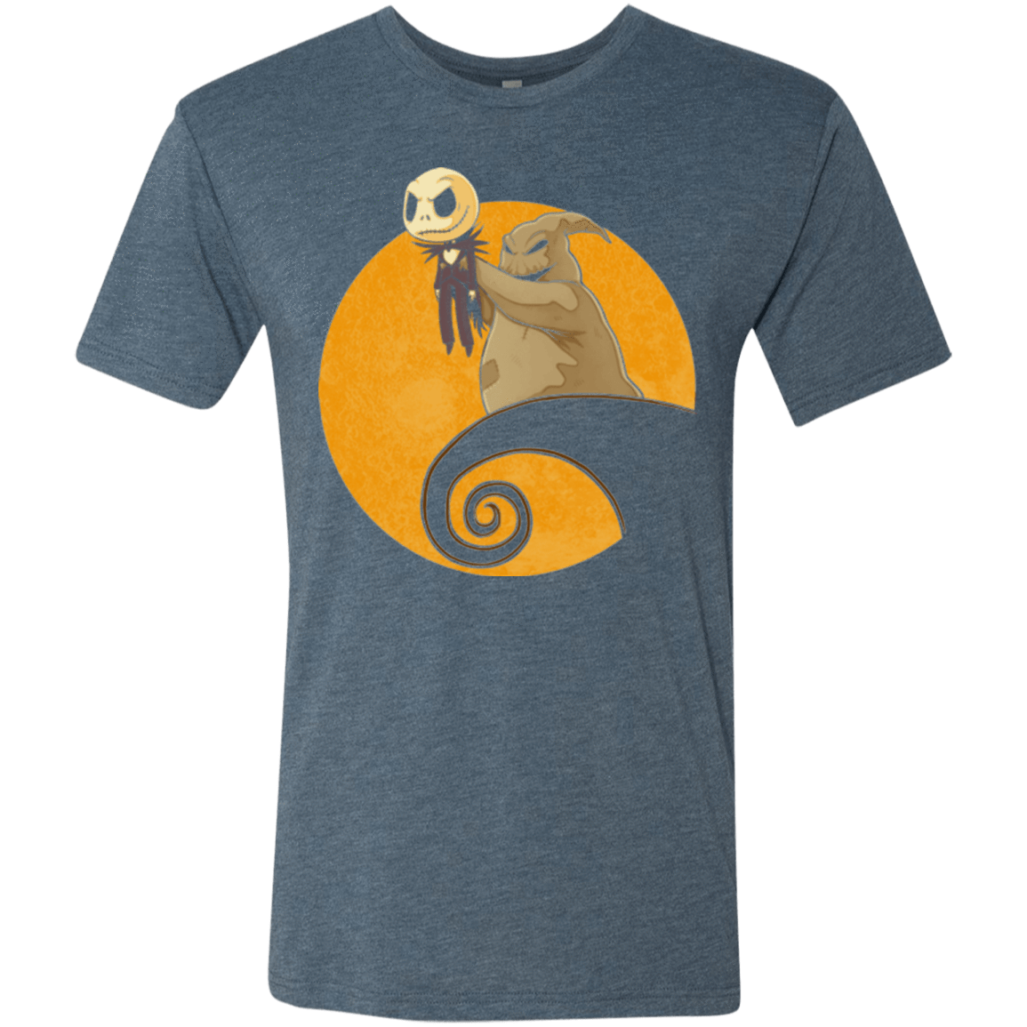 T-Shirts Indigo / Small Halloween King Men's Triblend T-Shirt
