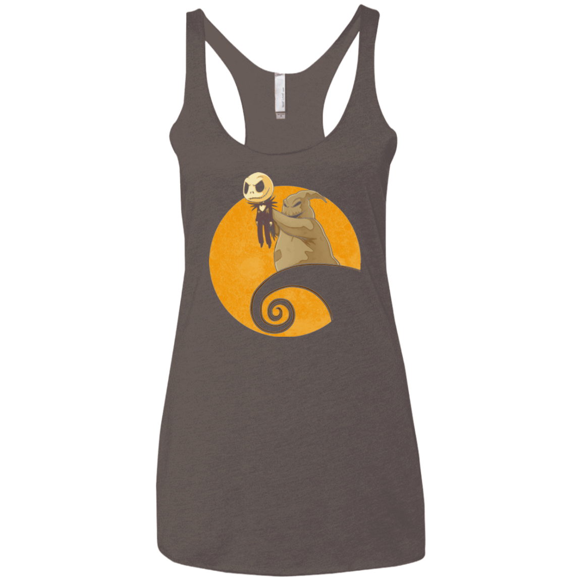 T-Shirts Macchiato / X-Small Halloween King Women's Triblend Racerback Tank