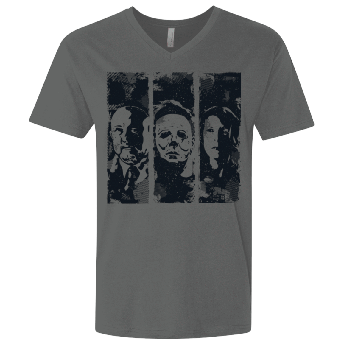 T-Shirts Heavy Metal / X-Small HALLOWEEN Men's Premium V-Neck