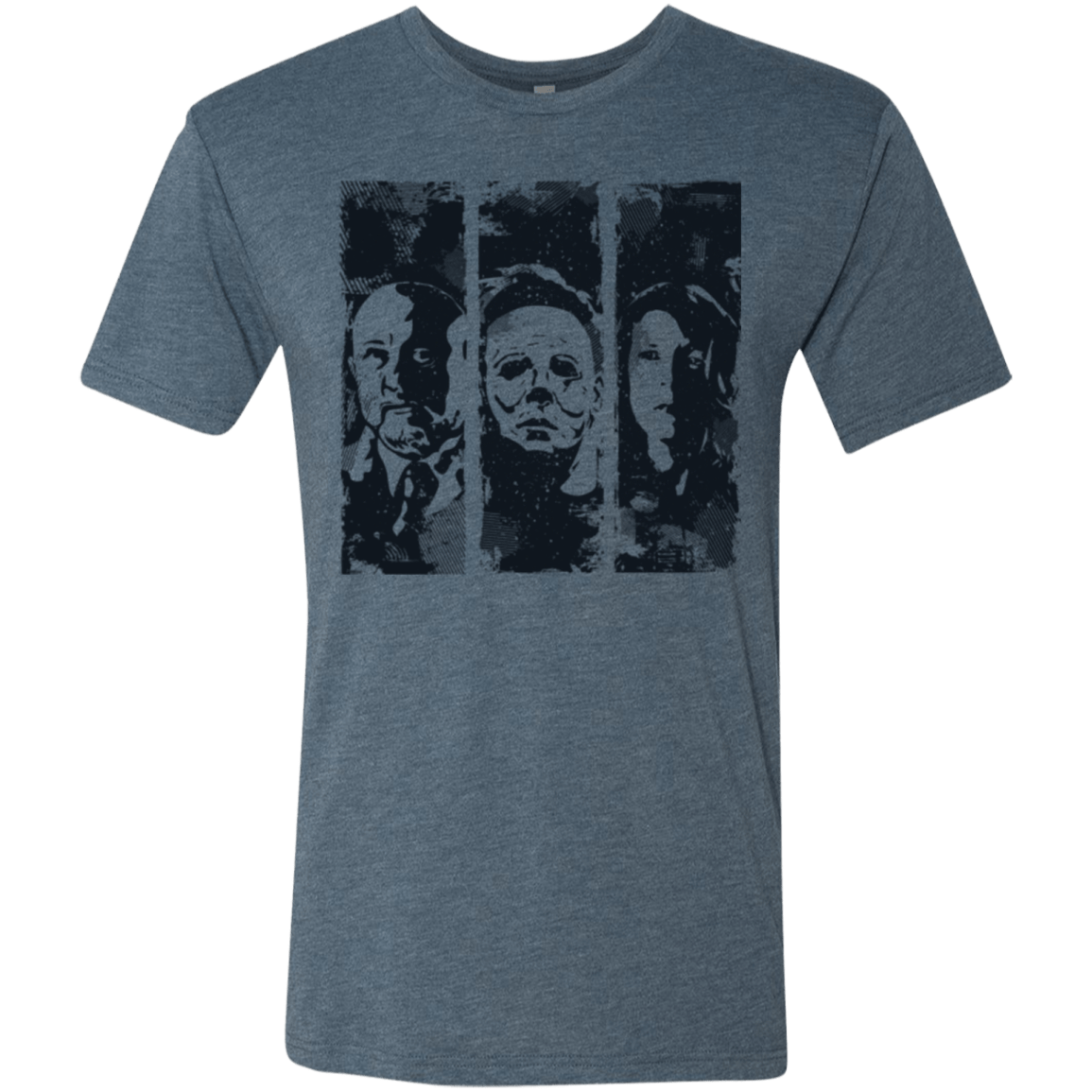 T-Shirts Indigo / Small HALLOWEEN Men's Triblend T-Shirt