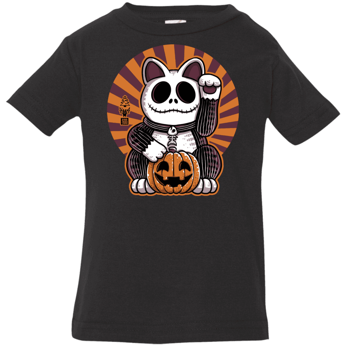 T-Shirts Black / 6 Months Halloween Neko Infant Premium T-Shirt