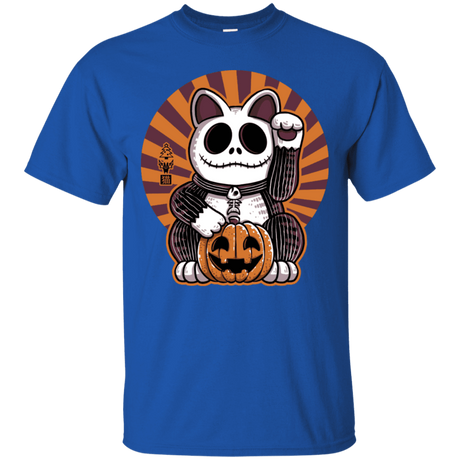 T-Shirts Royal / S Halloween Neko T-Shirt