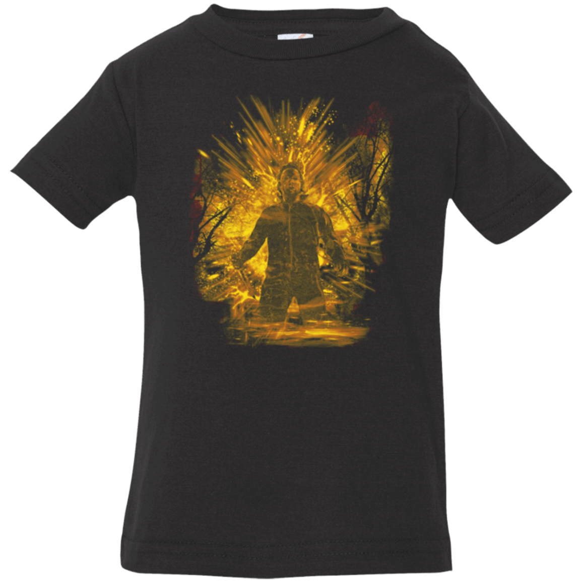 T-Shirts Black / 6 Months Halloween Storm Orange Infant Premium T-Shirt