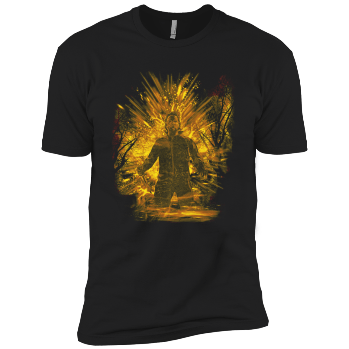Halloween Storm Orange Men's Premium T-Shirt