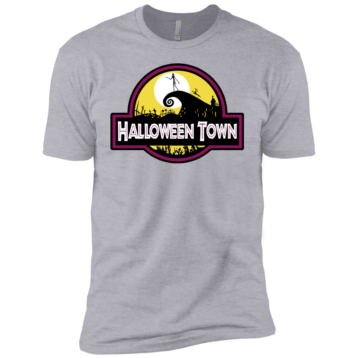 T-Shirts Heather Grey / YXS Halloween Town Boys Premium T-Shirt