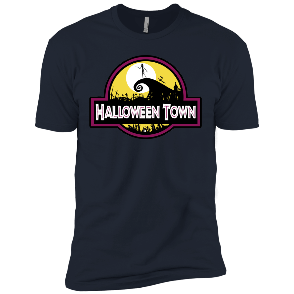 T-Shirts Midnight Navy / X-Small Halloween Town Men's Premium T-Shirt