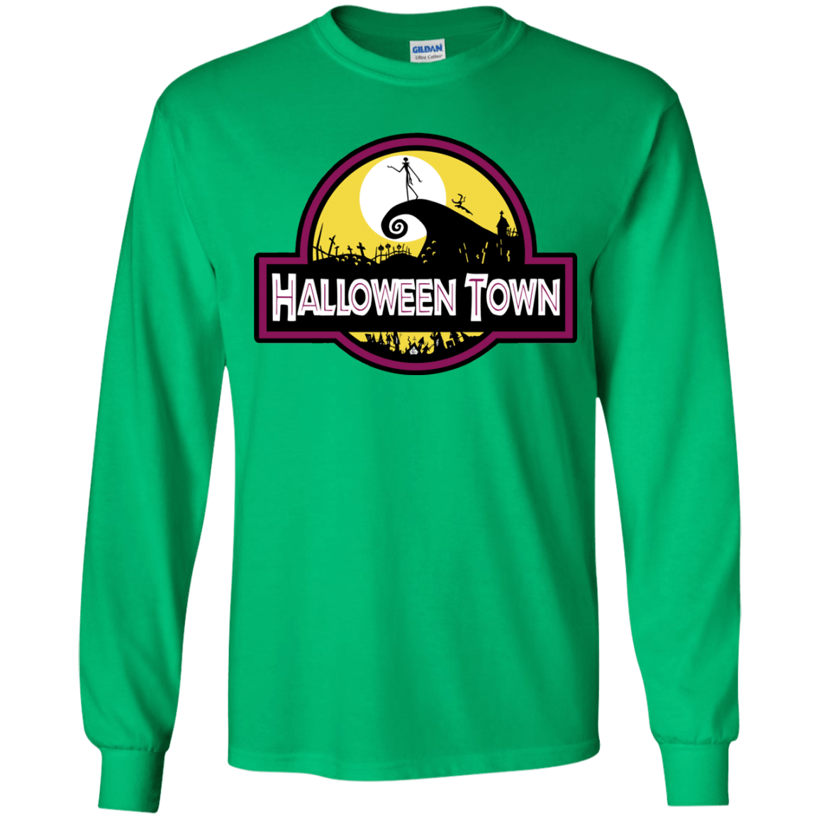 Halloween Town Youth Long Sleeve T-Shirt