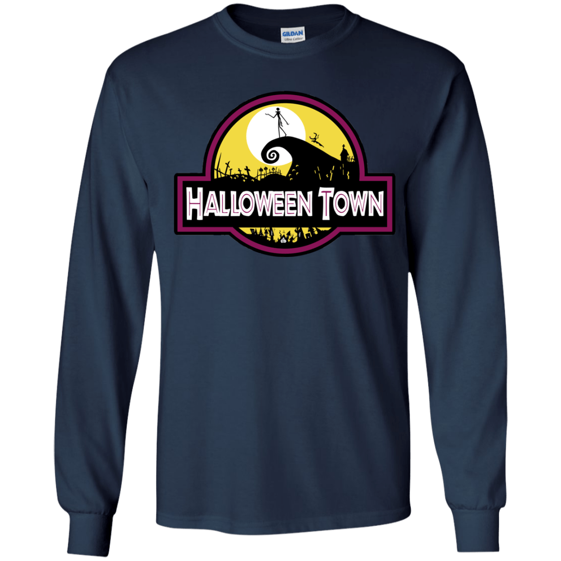 Halloween Town Youth Long Sleeve T-Shirt