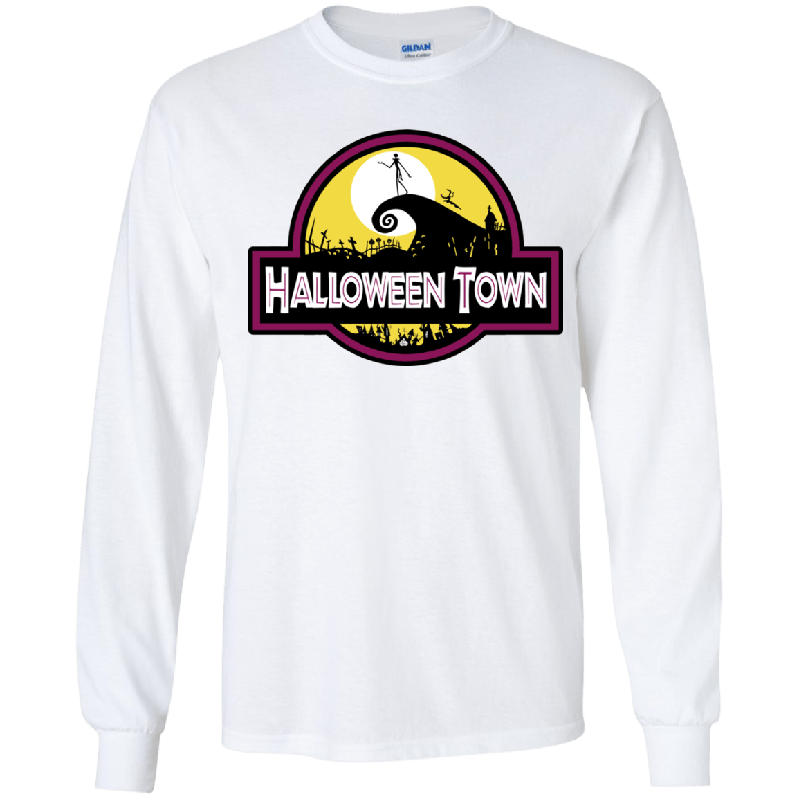Halloween Town Youth Long Sleeve T-Shirt