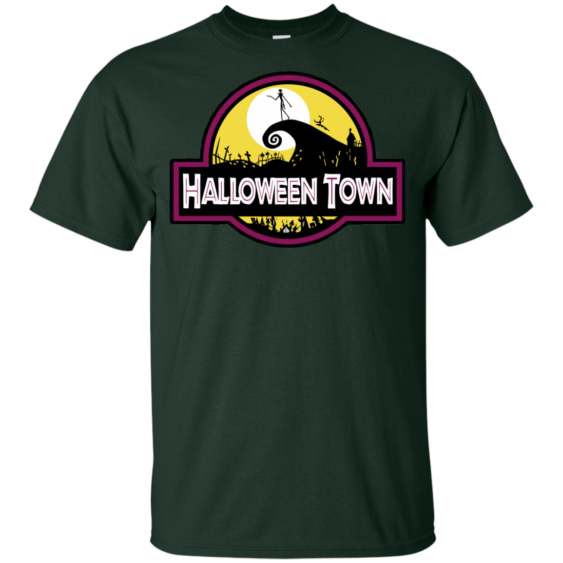 T-Shirts Forest / YXS Halloween Town Youth T-Shirt