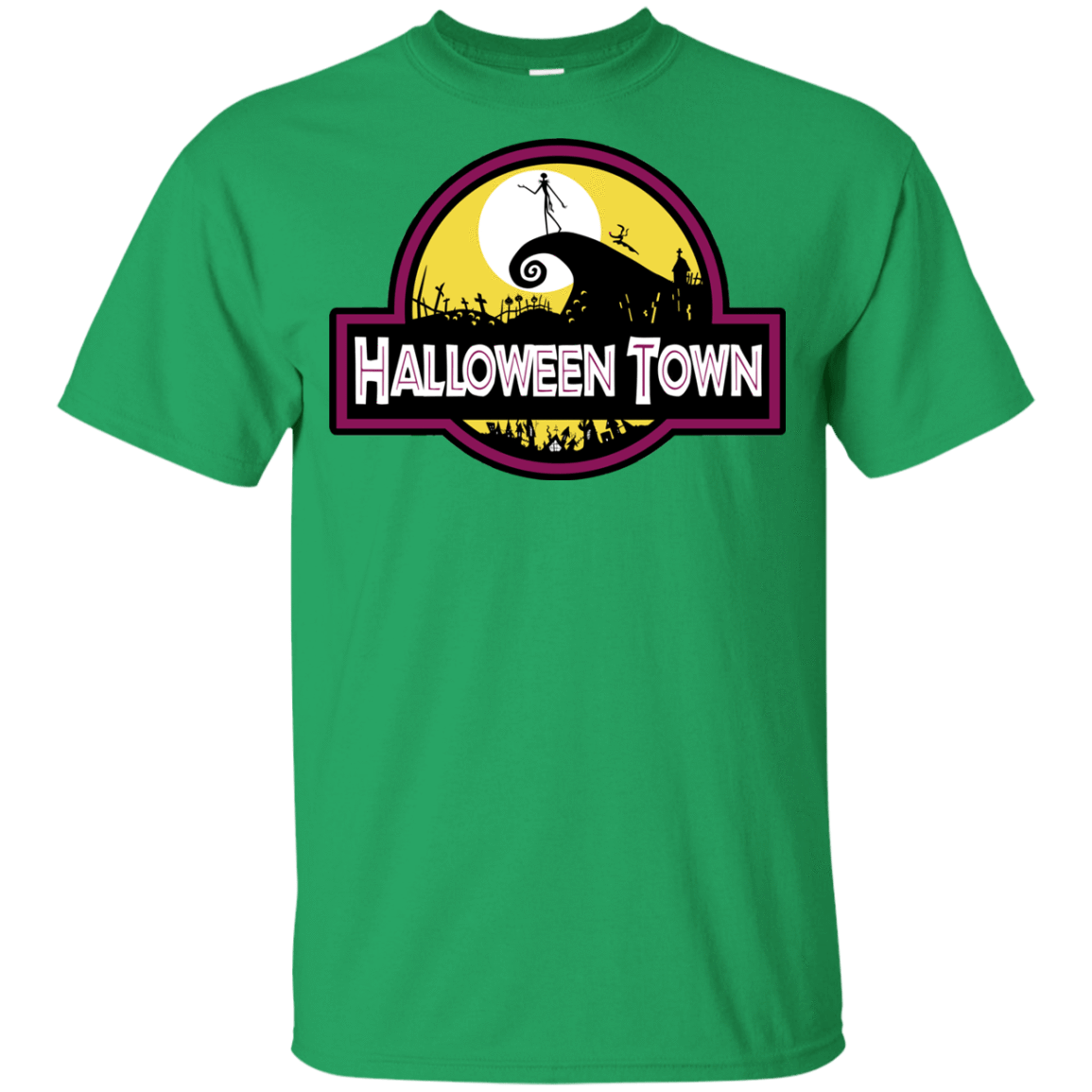 T-Shirts Irish Green / YXS Halloween Town Youth T-Shirt