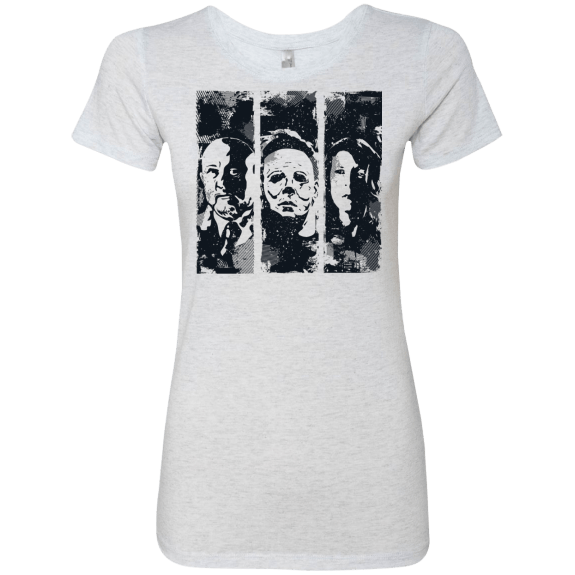 T-Shirts Heather White / Small HALLOWEEN Women's Triblend T-Shirt