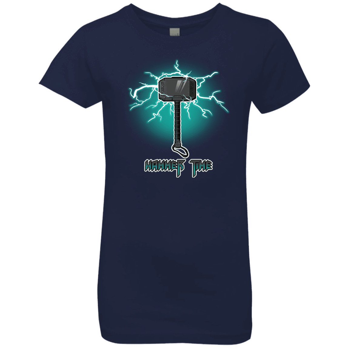 T-Shirts Midnight Navy / YXS Hammer Time Girls Premium T-Shirt