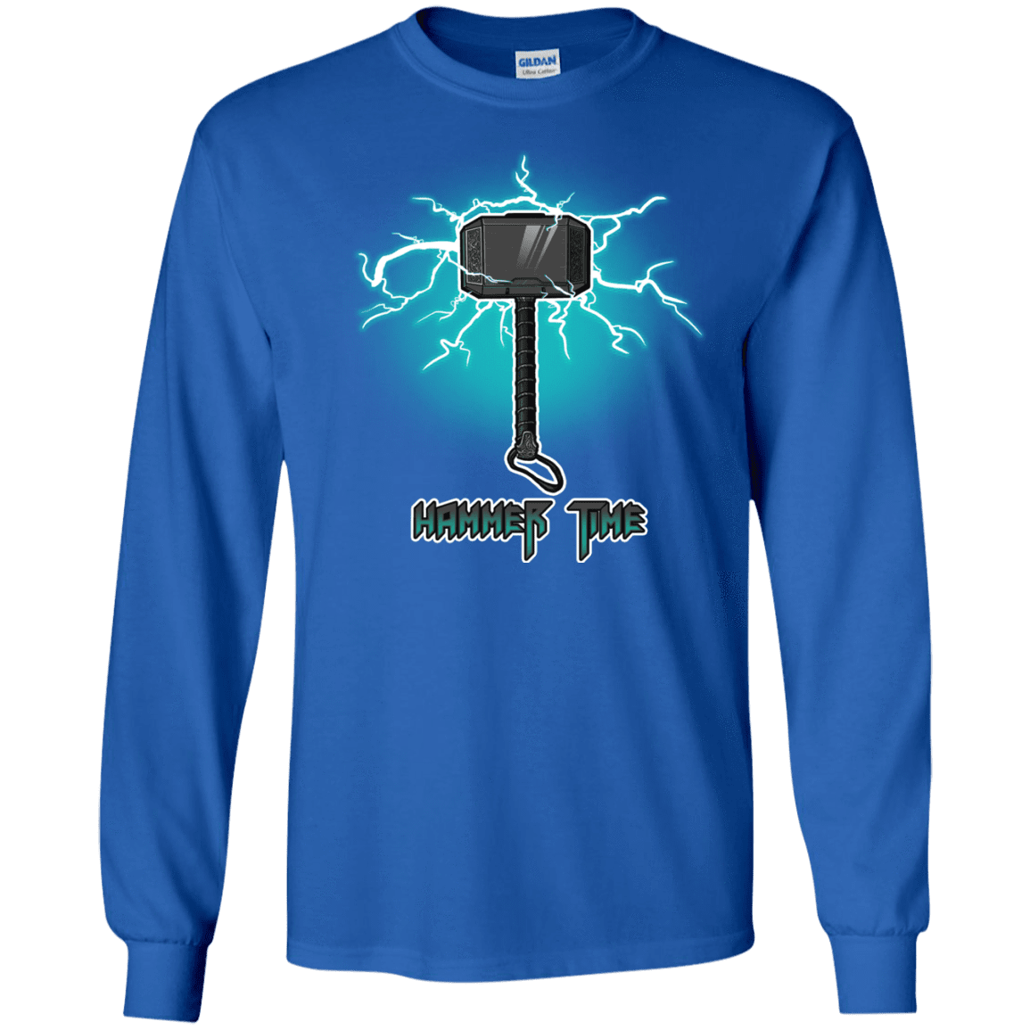 T-Shirts Royal / S Hammer Time Men's Long Sleeve T-Shirt