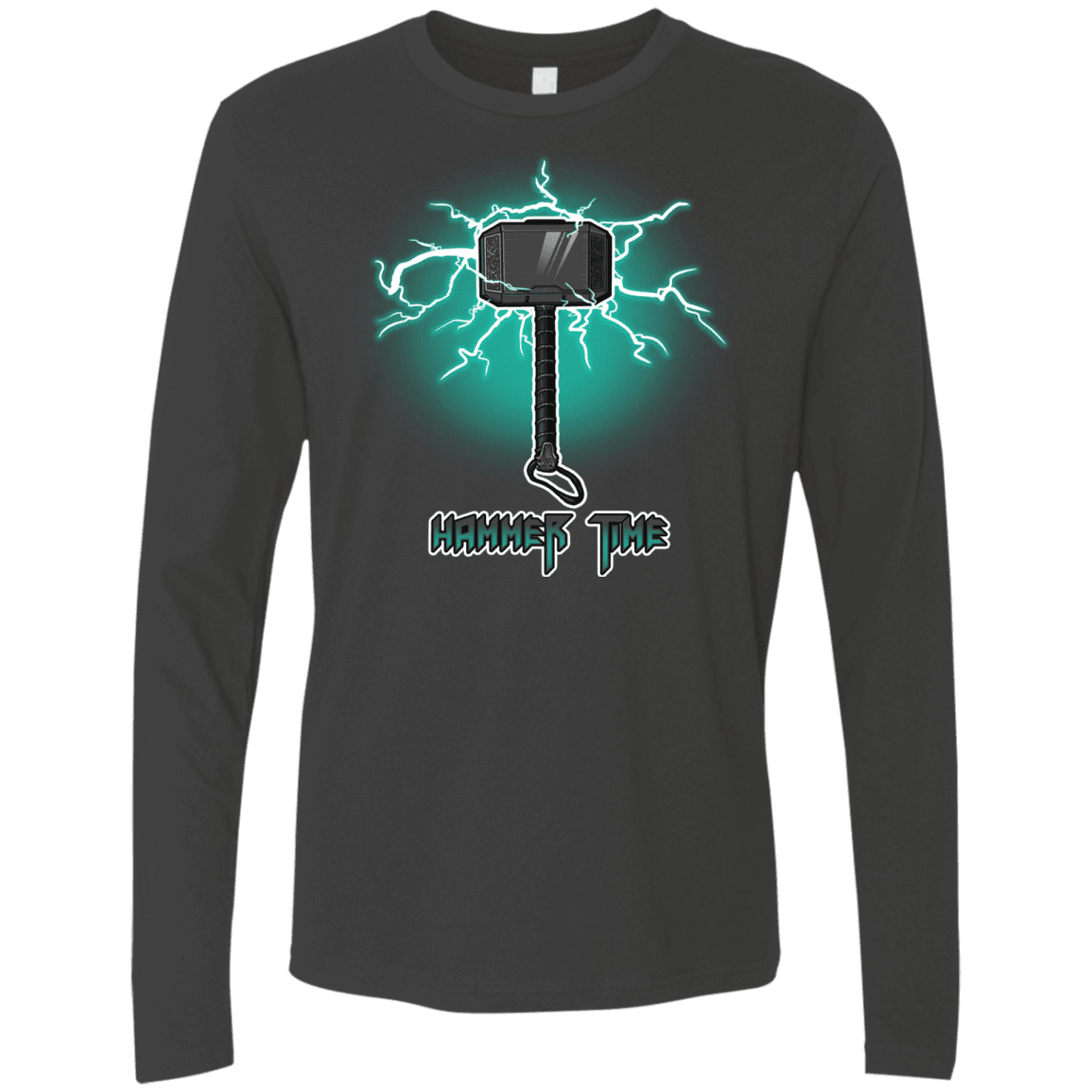 T-Shirts Heavy Metal / S Hammer Time Men's Premium Long Sleeve