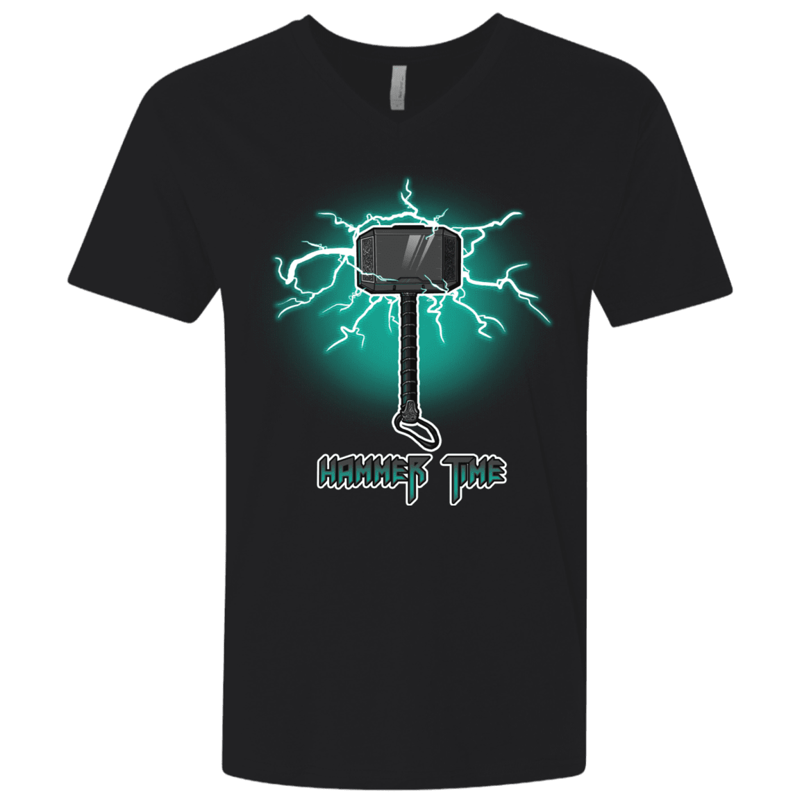 T-Shirts Black / X-Small Hammer Time Men's Premium V-Neck