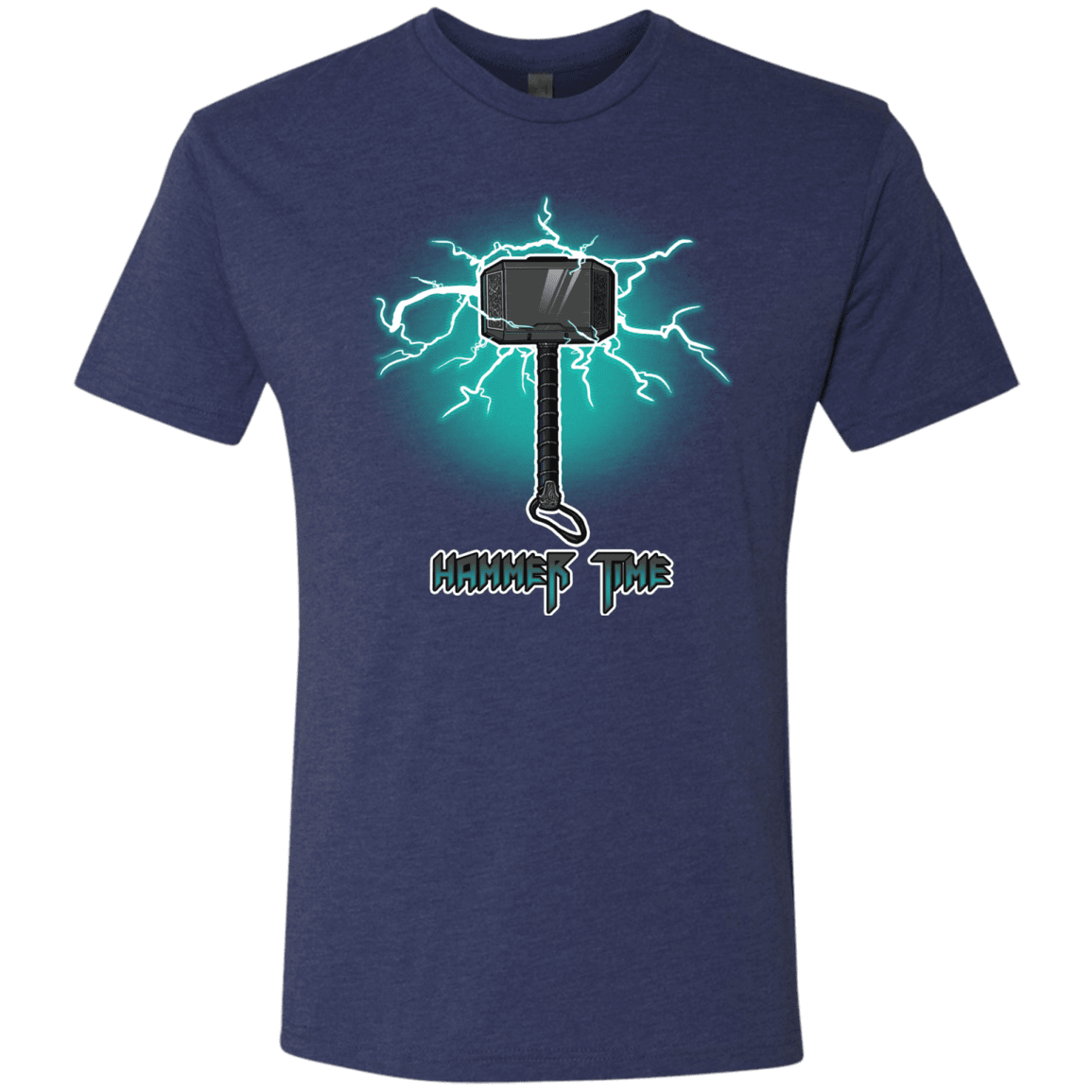 T-Shirts Vintage Navy / S Hammer Time Men's Triblend T-Shirt