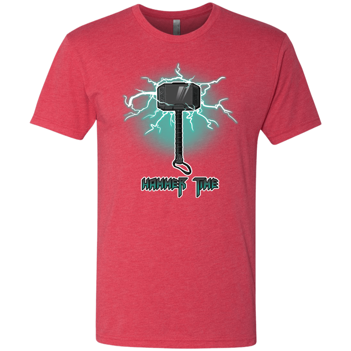 T-Shirts Vintage Red / S Hammer Time Men's Triblend T-Shirt