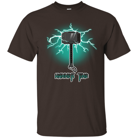 T-Shirts Dark Chocolate / S Hammer Time T-Shirt