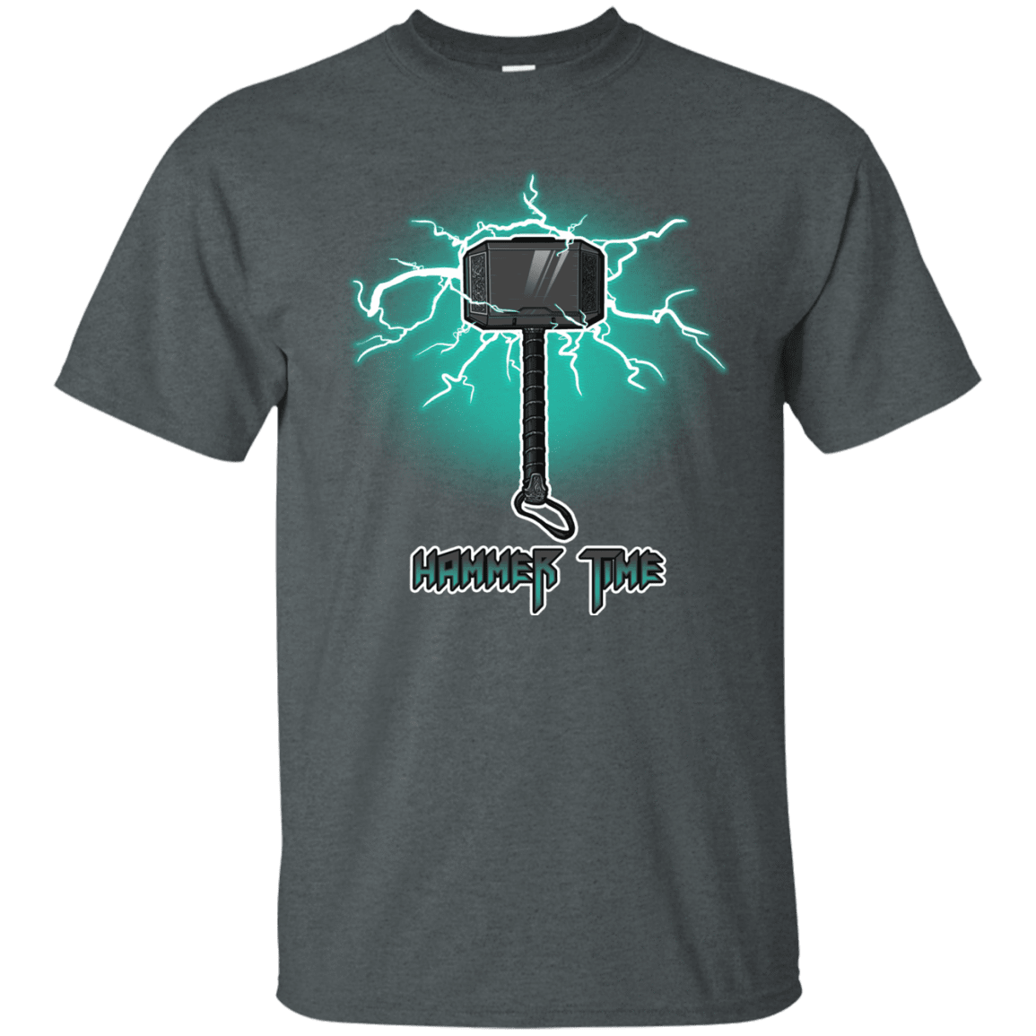 T-Shirts Dark Heather / S Hammer Time T-Shirt