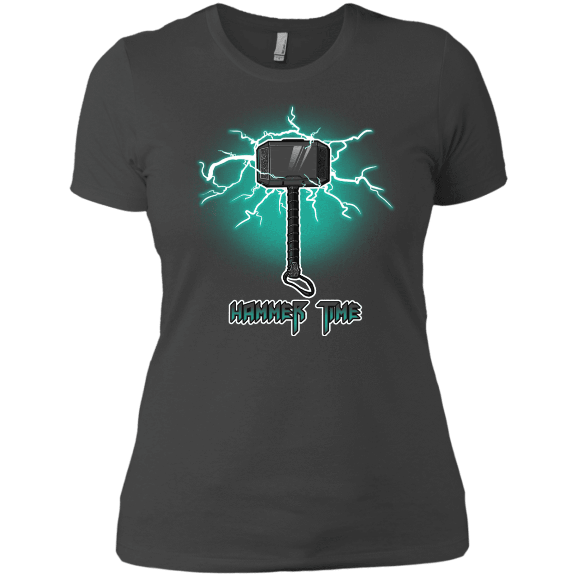 T-Shirts Heavy Metal / X-Small Hammer Time Women's Premium T-Shirt