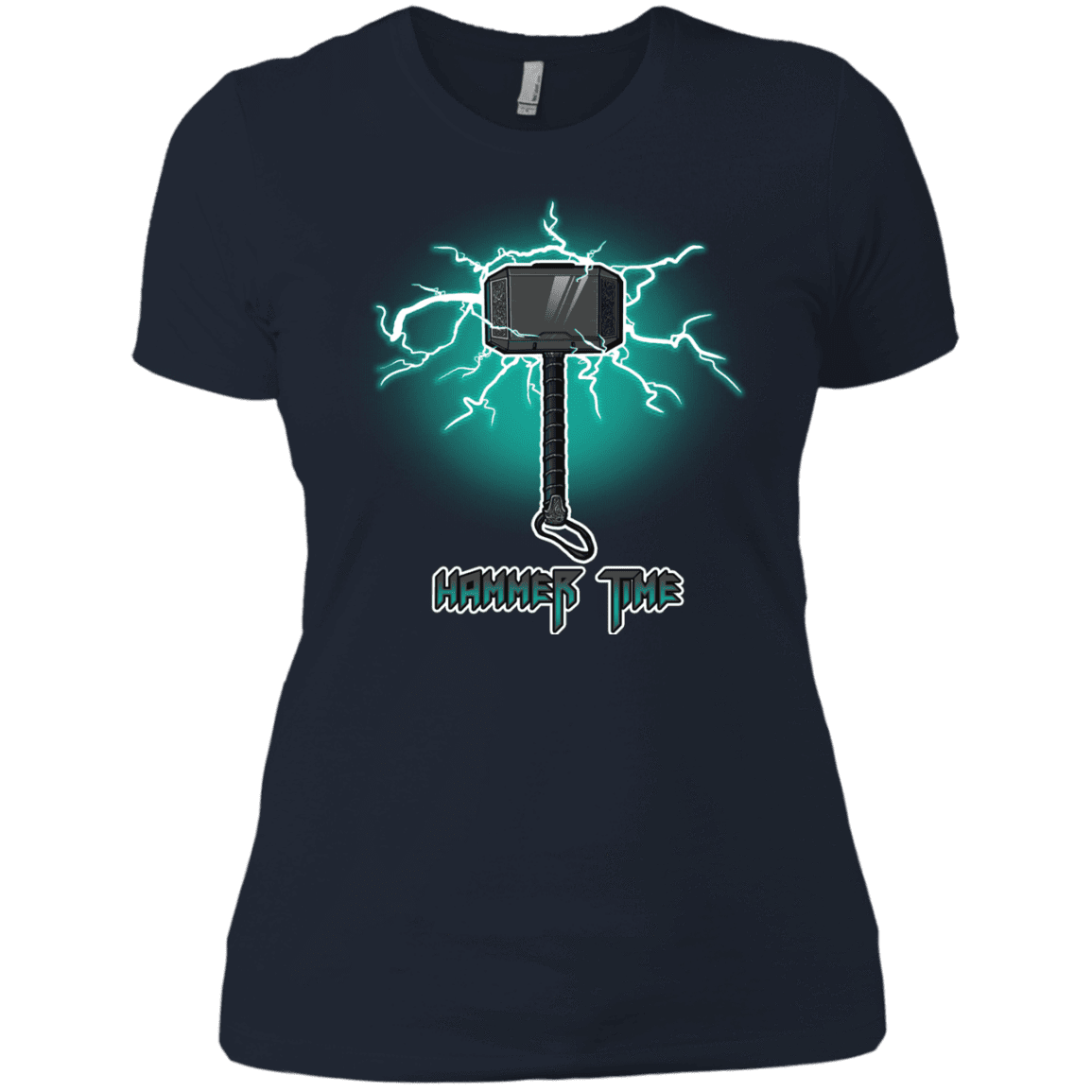 T-Shirts Midnight Navy / X-Small Hammer Time Women's Premium T-Shirt