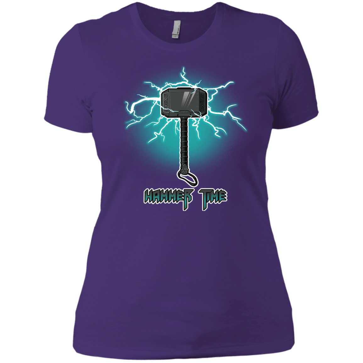 T-Shirts Purple Rush/ / X-Small Hammer Time Women's Premium T-Shirt