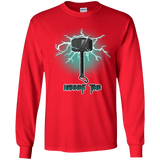 T-Shirts Red / YS Hammer Time Youth Long Sleeve T-Shirt