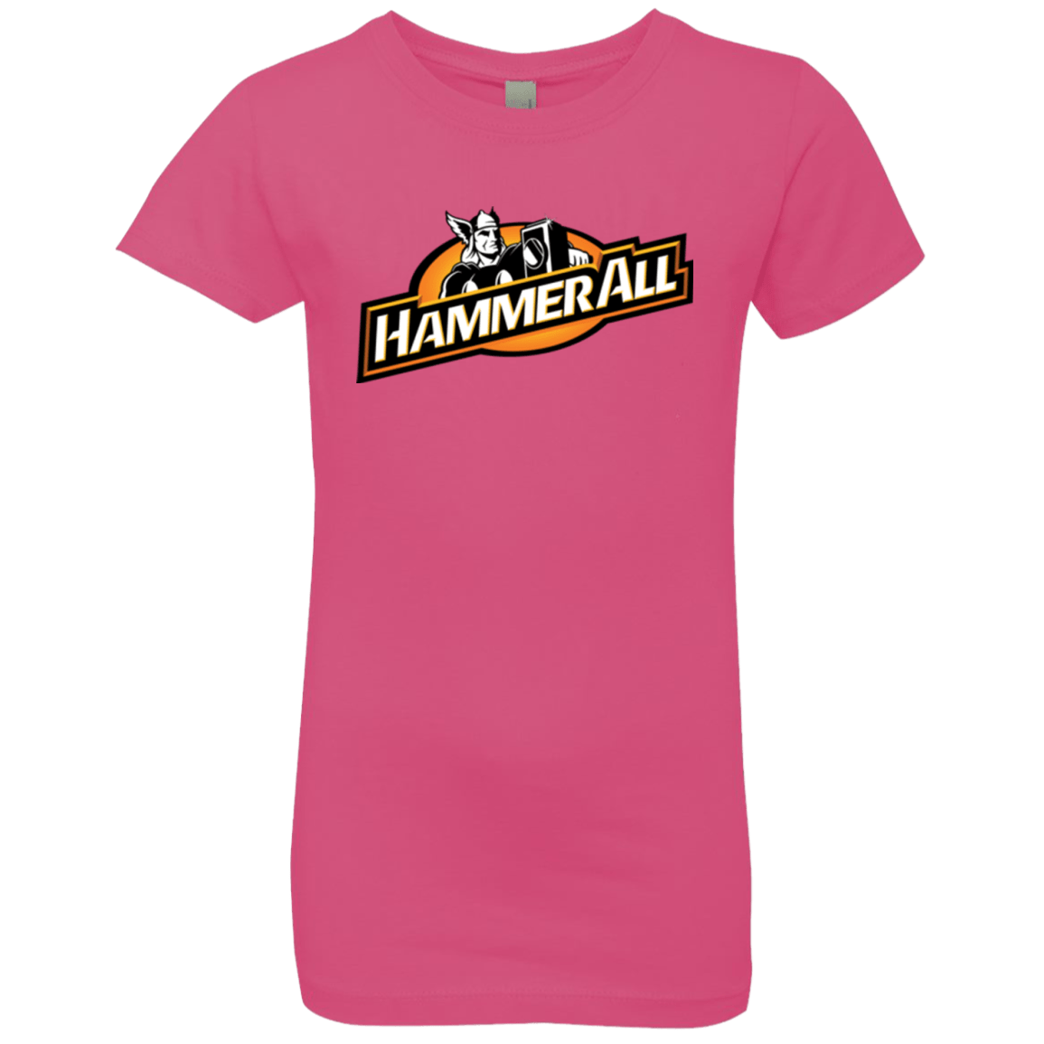 T-Shirts Hot Pink / YXS Hammerall Girls Premium T-Shirt