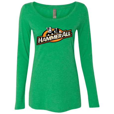 T-Shirts Envy / Small Hammerall Women's Triblend Long Sleeve Shirt