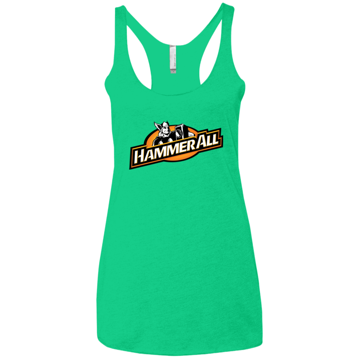 T-Shirts Envy / X-Small Hammerall Women's Triblend Racerback Tank