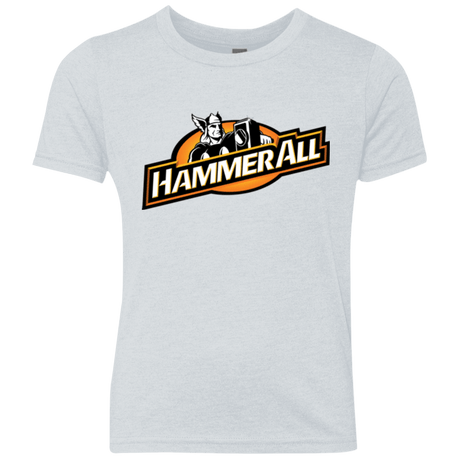 T-Shirts Heather White / YXS Hammerall Youth Triblend T-Shirt
