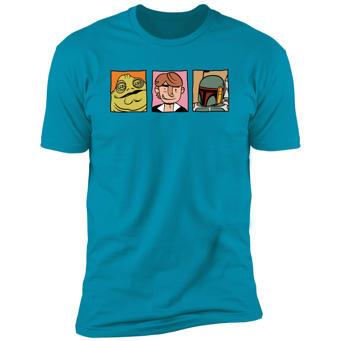 T-Shirts Turquoise / S Han and Friends Men's Premium T-Shirt