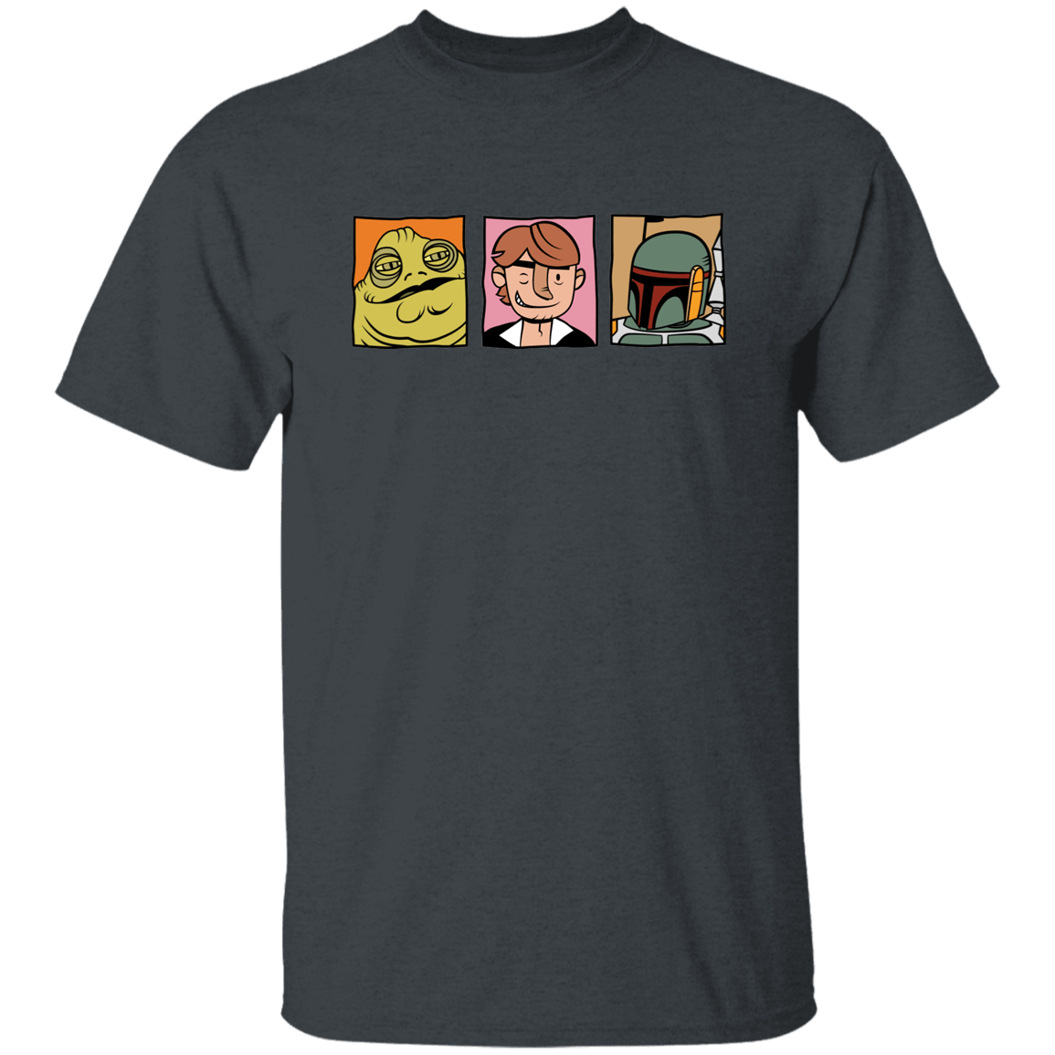 T-Shirts Dark Heather / S Han and Friends T-Shirt