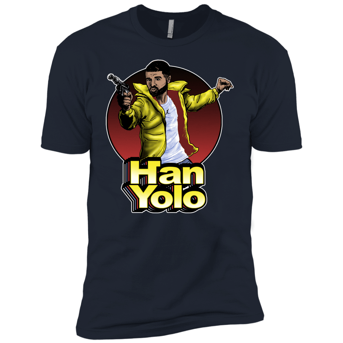 T-Shirts Midnight Navy / YXS Han Yolo Boys Premium T-Shirt