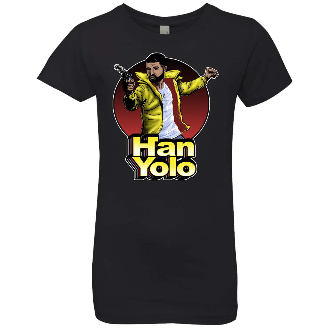T-Shirts Black / YXS Han Yolo Girls Premium T-Shirt