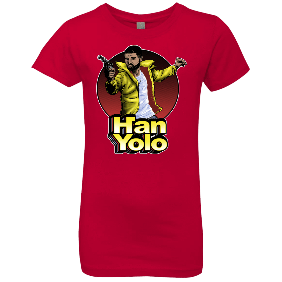 T-Shirts Red / YXS Han Yolo Girls Premium T-Shirt