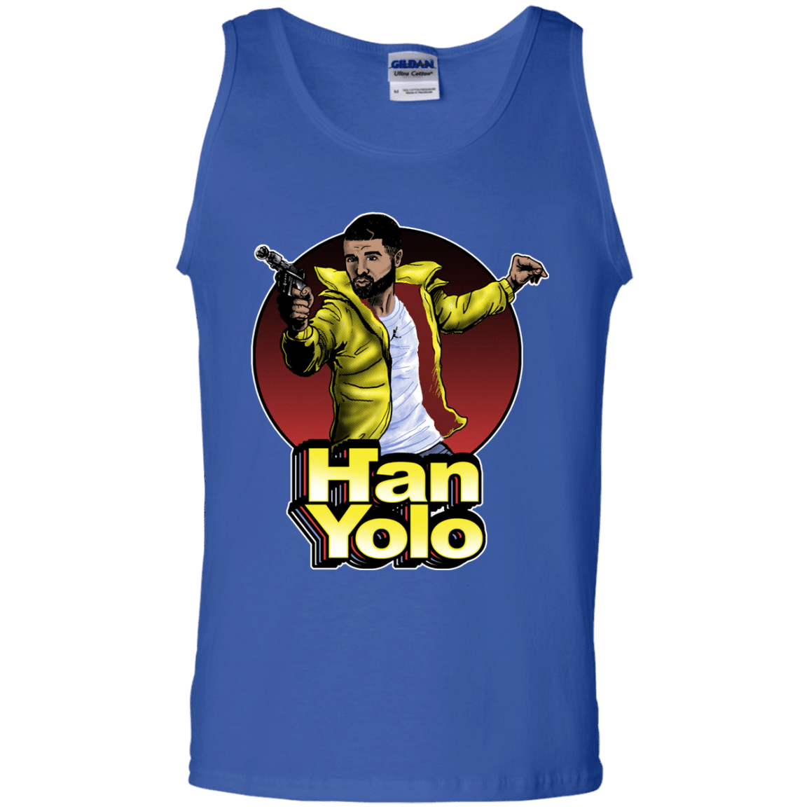 T-Shirts Royal / S Han Yolo Men's Tank Top